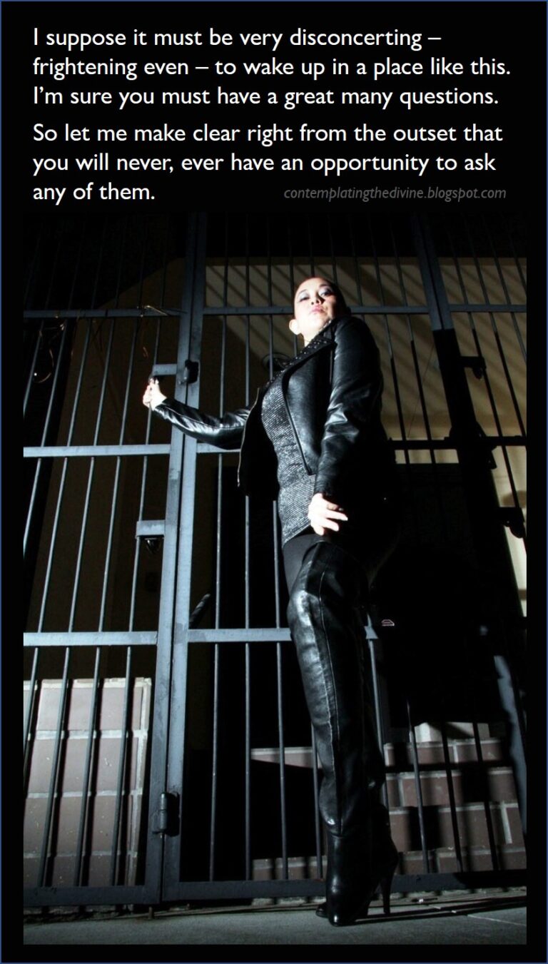 Stockings Contemplating The Divine