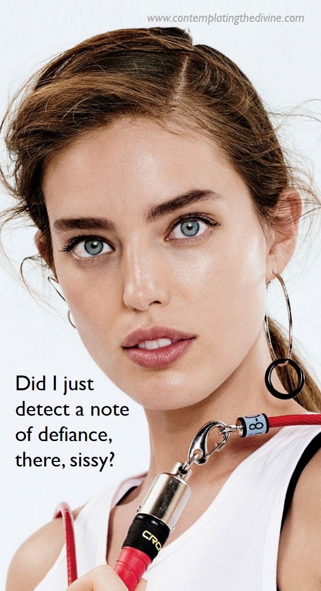 Sissy Contemplating The Divine